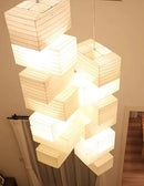 Akari Rectangular Stacked Paper 36N Pendant Light