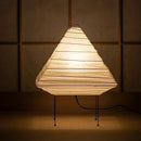 Akari Triangle Paper 5X Table Lamp
