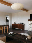 Akari Disc-Shaped Paper EN Pendant Light