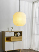 Akari Double Hemispherical Paper Pendant Light