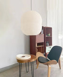 Akari Double Hemispherical Paper Pendant Light