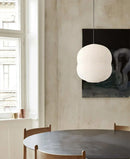Akari Double Hemispherical Paper Pendant Light