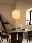 Akari Double Hemispherical Paper Pendant Light