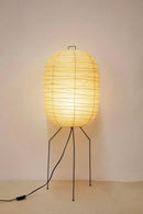 Akari Cylindrical Paper UF3-DL Floor Lamp