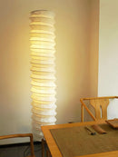 Akari Spiral Paper UF4-31N Floor Lamp