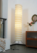 Akari Spiral Paper UF4-31N Floor Lamp