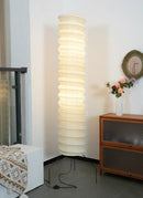Akari Spiral Paper UF4-31N Floor Lamp