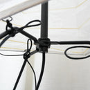Akari Irregularly Twisted Paper UF4-33N Floor Lamp