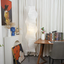 Akari Irregularly Twisted Paper UF4-33N Floor Lamp
