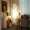 Akari Irregularly Twisted Paper UF4-33N Floor Lamp