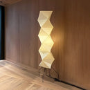 Akari Rhombus Origami UF4-L8 Floor Lamp