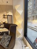 Akari Rhombus Origami UF4-L8 Floor Lamp