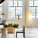 Akari Rhombus Origami UF4-L8 Floor Lamp
