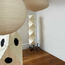 Akari Rhombus Origami UF4-L8 Floor Lamp