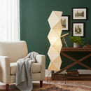 Akari Rhombus Origami UF4-L8 Floor Lamp