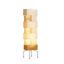 Akari Rectangular Stacked Paper UF4-L10 Floor Lamp