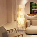 Akari Rectangular Stacked Paper UF4-L10 Floor Lamp