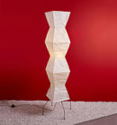 Akari Hourglass Paper UF4-L9 Floor Lamp