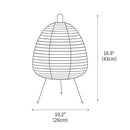 Akari Table Lamp 10.2"