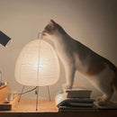 Akari Egg Shaped Paper 1A Table Lamp