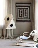 Akari Polyhedral Paper UF3-Q Floor Lamp