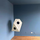 Akari Polyhedral Paper UF3-Q Floor Lamp
