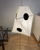 Akari Polyhedral Paper UF3-Q Floor Lamp