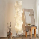 Akari Irregularly Twisted Paper UF4-33N Floor Lamp