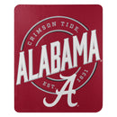 Alabama Crimson Tide 50" x 60" Campaign Fleece Blanket