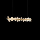 Geometric Alabaster Chandelier
