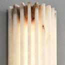 Alabaster Alvia Striped Wall Light