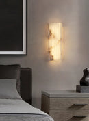 Alabaster Alvia Striped Wall Light