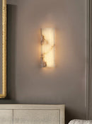 Alabaster Alvia Striped Wall Light