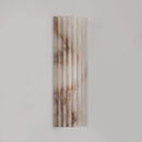 Alabaster Alvia Striped Wall Light