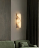 Alabaster Alvia Striped Wall Light