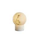 Alabaster Globe Table Lamp