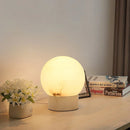 Alabaster Globe Table Lamp