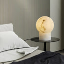 Alabaster Globe Table Lamp