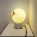 Alabaster Globe Table Lamp