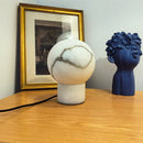 Alabaster Globe Table Lamp