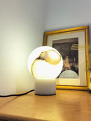 Alabaster Globe Table Lamp