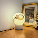 Alabaster Globe Table Lamp