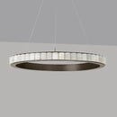 Alabaster Avalon Ring Chandelier