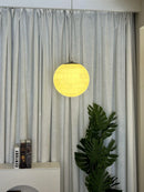 Alabaster Ball Pendant Light