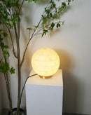 Alabaster Ball Table Lamp