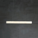 Alabaster Bamboo Linear Pendant Light