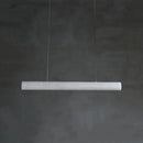 Alabaster Bamboo Linear Pendant Light