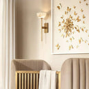Alabaster Cup Wall Lamp