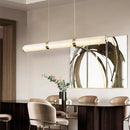 Alabaster Cylindrical Chandelier