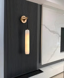 Alabaster Flute Wall Lamp